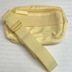 TONYMOLY Yellow Belt Bag | Pastel Fanny Pack Crossbody | K-Beauty